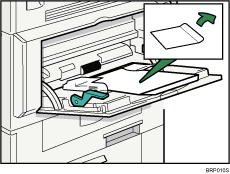 Bypass tray illustration