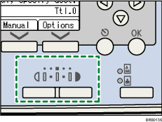 Operation panel screen illustration