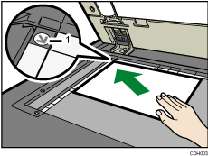 Exposure glass illustration numbered callout illustration