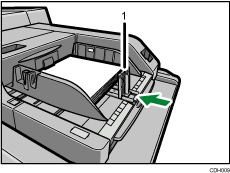 Multi bypass tray illustration numbered callout illustration