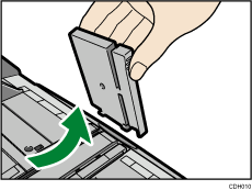 Multi bypass tray illustration