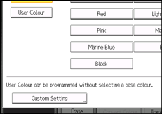 Operation panel screen illustration