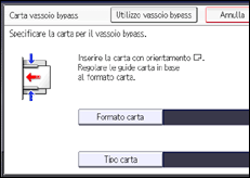 Illustrazione schermata pannello di controllo