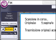 Illustrazione schermata pannello di controllo