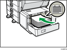 Illustrazione vassoio a grande capacità (LCT)