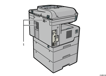 Main unit illustration numbered callout illustration