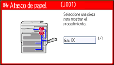 Ilustración de la pantalla panel de mandos
