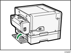 illustration de l'unité l'alimentation papier