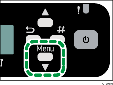 illustratie Menu-knop