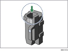 Punch waste box illustration