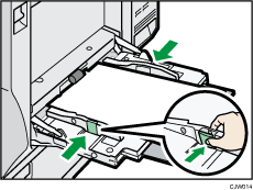 Bypass tray illustration