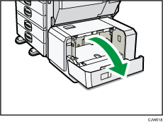 Large capacity tray (LCT) illustration