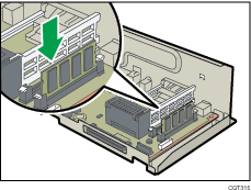 Controller board illustration