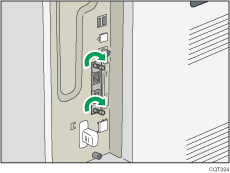 Interface unit illustration