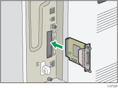 Interface unit illustration