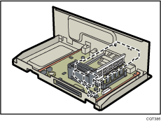 Controller board illustration